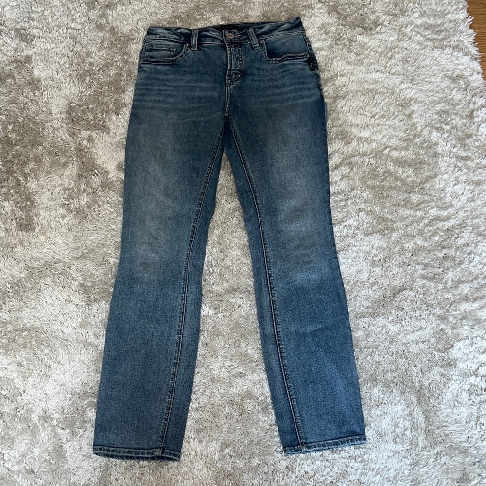 Silver Jeans Co. Elyse Straight Leg Jeans W25 L29